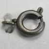 Clasps. Fashion Zinc Alloy Jewelry Findings. Lead-free. 9x6mm. Sold by Bag