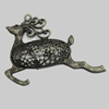 Pendant/Charm. Fashion Zinc Alloy Jewelry Findings. Lead-free. Animal 71x49mm. Sold by PC