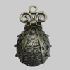 Pendant/Charm. Fashion Zinc Alloy Jewelry Findings. Lead-free. Animal 30x25mm. Sold by Bag