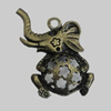 Pendant/Charm. Fashion Zinc Alloy Jewelry Findings. Lead-free. Animal 42x28mm. Sold by Bag
