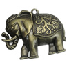 Pendant/Charm. Fashion Zinc Alloy Jewelry Findings. Lead-free. Animal. 71x57mm. Sold by PC