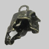 Pendant/Charm. Fashion Zinc Alloy Jewelry Findings. Lead-free. 25x14mm,9mm Sold by Bag