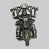 Pendant/Charm. Fashion Zinc Alloy Jewelry Findings. Lead-free. 28x44mm. Sold by Bag