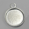 Zinc Alloy Cabochon Settings. Fashion jewelry findings. Lead-free. 26x19mm.Inner dia： 17.5mm. Sold by Bag