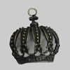Pendant/Charm. Fashion Zinc Alloy Jewelry Findings. Lead-free. Corona 22x26mm. Sold by Bag