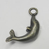 Pendant/Charm. Fashion Zinc Alloy Jewelry Findings. Lead-free. Animal  24x15mm. Sold by Bag