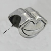 Europe Beads. Fashion Zinc Alloy Jewelry Findings. Lead-free. 6x10mm. Hole:5mm. Sold by Bag