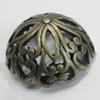 Bead Caps. Fashion Zinc Alloy Jewelry Findings. Lead-free. 24x12mm. Sold by Bag