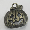 Pendant/Charm. Fashion Zinc Alloy Jewelry Findings. Lead-free. 19x16mm. Sold by Bag