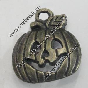 Pendant/Charm. Fashion Zinc Alloy Jewelry Findings. Lead-free. 19x16mm. Sold by Bag