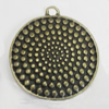 Pendant/Charm. Fashion Zinc Alloy Jewelry Findings. Lead-free. 30x25mm. Sold by Bag