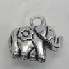 Pendant/Charm. Fashion Zinc Alloy Jewelry Findings. Lead-free. Animal 12x12mm. Sold by Bag