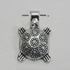 Pendant/Charm. Fashion Jewelry Findings. Lead-free. 19x13mm. Sold by Bag