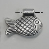 Pendant/Charm. Fashion Jewelry Findings. Lead-free. 21x8mm. Sold by Bag
