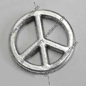 Beads. Fashion Zinc Alloy Jewelry Findings. Lead-free. 14mm. Hole: 1mm. Sold by Bag