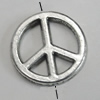 Beads. Fashion Zinc Alloy Jewelry Findings. Lead-free. 14mm. Hole: 1mm. Sold by Bag