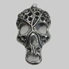 Pendant/Charm. Fashion Zinc Alloy Jewelry Findings. Lead-free. 48x25mm. Sold by Bag