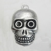 Pendant/Charm. Fashion Zinc Alloy Jewelry Findings. Lead-free. 32x19mm. Sold by Bag