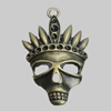 Pendant/Charm. Fashion Zinc Alloy Jewelry Findings. Lead-free. 45x30mm. Sold by Bag