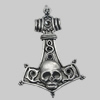 Pendant/Charm. Fashion Zinc Alloy Jewelry Findings. Lead-free. 60x40mm. Sold by Bag