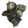 Pendant/Charm. Fashion Zinc Alloy Jewelry Findings. Lead-free. 55x53mm. Sold by PC