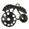 Pendant/Charm. Fashion Zinc Alloy Jewelry Findings. Lead-free. 46x44mm. Sold by PC