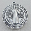 Pendant/Charm. Fashion Zinc Alloy Jewelry Findings. Lead-free. 14.5mm. Sold by Bag