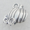 Pendant/Charm. Fashion Zinc Alloy Jewelry Findings. Lead-free. 10x9mm. Sold by Bag
