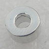 Beads. Fashion Zinc Alloy Jewelry Findings. Lead-free. 5x3mm. Hole:2.5mm. Sold by Bag