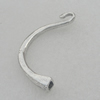 Zinc Alloy Cord End Caps. Fashion Jewelry Findings. 52x5mm. Hole:4mm. Sold by Bag
