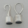 Clasps. Fashion Zinc Alloy Jewelry Findings. Lead-free. 22x7mm. Sold by Bag