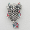 Hollow Bali Pendant. Zinc Alloy Jewelry Findings. Lead-free. Animal 67x40mm. Sold by PC
