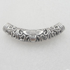 Tube. Fashion Zinc Alloy Jewelry Findings. Lead-free. 54x12mm. Hole:7mm. Sold by Bag