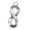 Pendant/Charm. Fashion Zinc Alloy Jewelry Findings. Lead-free. 26x9mm. Sold by Bag