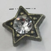 Pendant/Charm. Fashion Zinc Alloy Jewelry Findings. Lead-free. 9mm. Sold by Bag