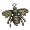 Pendant/Charm. Fashion Zinc Alloy Jewelry Findings. Lead-free. Animal 35x37mm. Sold by Bag