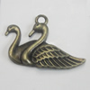 Pendant/Charm. Fashion Zinc Alloy Jewelry Findings. Lead-free. Animal 21x29mm. Sold by Bag