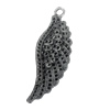 Pendant/Charm. Fashion Zinc Alloy Jewelry Findings. Lead-free. Wings 52x19mm. Sold by PC