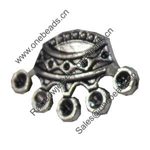 Pendant/Charm. Fashion Zinc Alloy Jewelry Findings. Lead-free. 26x16mm. Sold by Bag