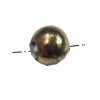 Beads. Fashion Zinc Alloy Jewelry Findings. Lead-free. 3mm. Hole:1mm. Sold by Bag