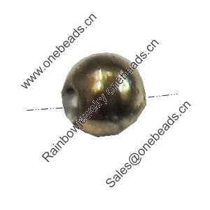 Beads. Fashion Zinc Alloy Jewelry Findings. Lead-free. 3mm. Hole:1mm. Sold by Bag