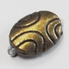 Beads. Fashion Zinc Alloy Jewelry Findings. Lead-free. 9x7mm. Hole:1mm. Sold by Bag