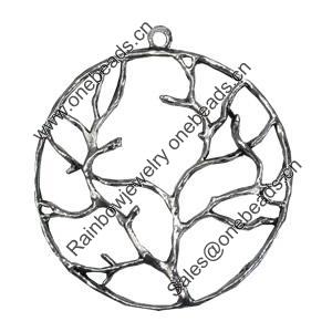 Pendant/Charm. Fashion Zinc Alloy Jewelry Findings. Lead-free. 40mm. Sold by Bag