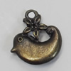 Pendant/Charm. Fashion Zinc Alloy Jewelry Findings. Lead-free. Animal 20x18mm. Sold by Bag