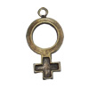 Pendant/Charm. Fashion Zinc Alloy Jewelry Findings. Lead-free. 33x16mm. Sold by Bag