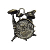 Pendant/Charm. Fashion Zinc Alloy Jewelry Findings. Lead-free. Drum Set 16x14mm. Sold by Bag