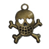 Pendant/Charm. Fashion Zinc Alloy Jewelry Findings. Lead-free. 26x20mm. Sold by Bag