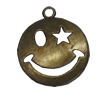 Pendant/Charm. Fashion Zinc Alloy Jewelry Findings. Lead-free. 22x18mm. Sold by Bag