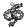 Pendant/Charm. Fashion Zinc Alloy Jewelry Findings. Lead-free. Animal 43x38mm. Sold by PC