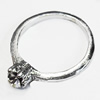 Zinc Alloy Ring. Fashion Zinc Alloy Jewelry Findings. Lead-free. 21x25mm. Sold by Bag